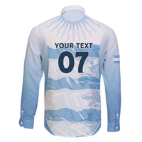 Argentina Rugby Los Pumas Custom Family Matching Summer Maxi Dress and Hawaiian Shirt Traditional Colors - Wonder Print Shop