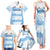 Argentina Rugby Los Pumas Custom Family Matching Tank Maxi Dress and Hawaiian Shirt Traditional Colors - Wonder Print Shop
