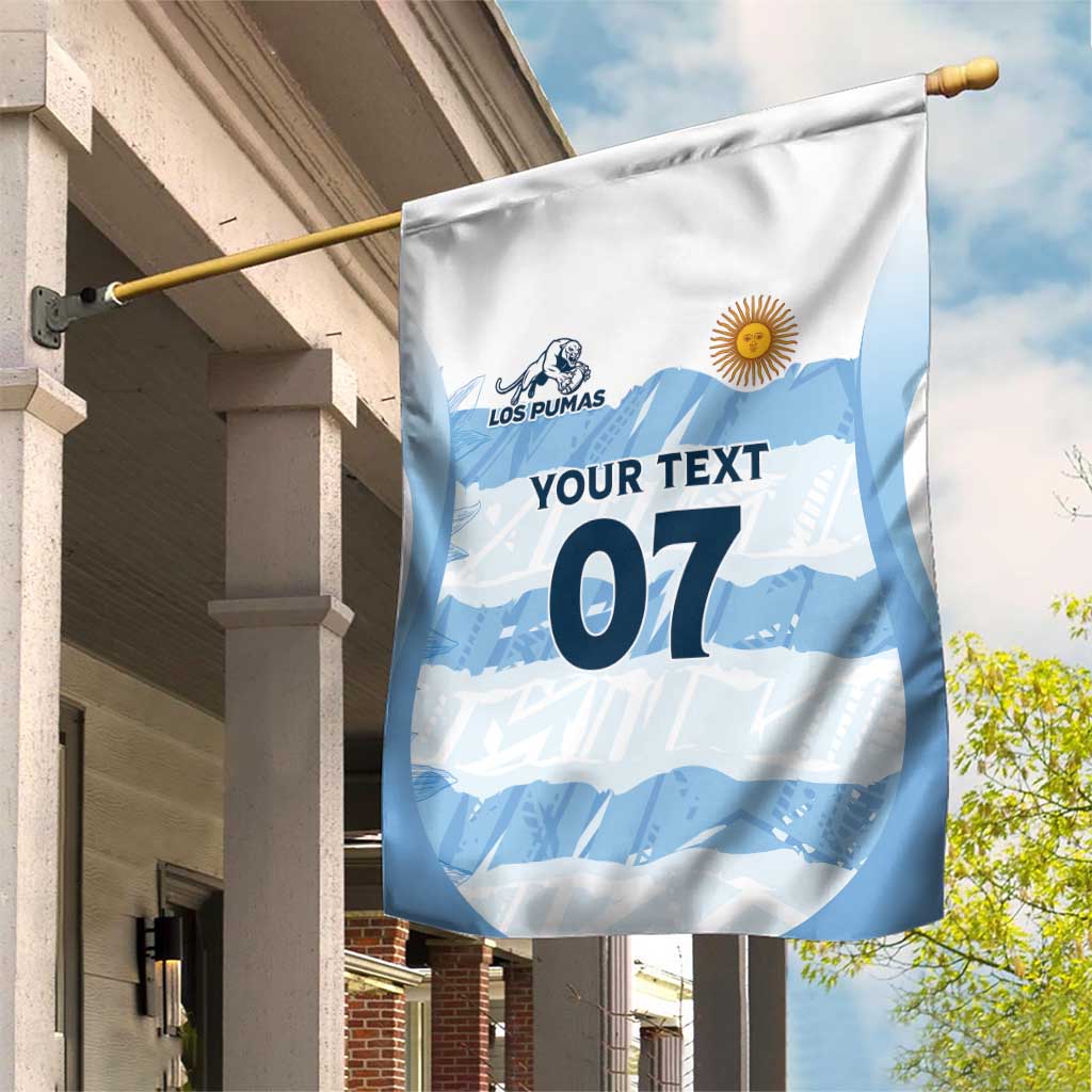 Argentina Rugby Los Pumas Custom Garden Flag Traditional Colors - Wonder Print Shop