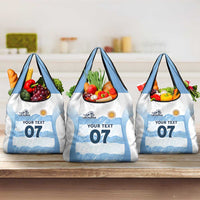 Argentina Rugby Los Pumas Custom Grocery Bag Traditional Colors - Wonder Print Shop