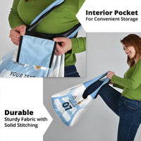 Argentina Rugby Los Pumas Custom Grocery Bag Traditional Colors - Wonder Print Shop