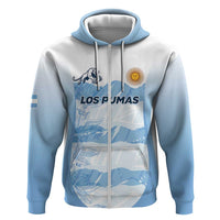 Argentina Rugby Los Pumas Custom Hoodie Traditional Colors - Wonder Print Shop