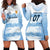 Argentina Rugby Los Pumas Custom Hoodie Dress Traditional Colors - Wonder Print Shop
