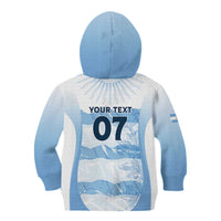 Argentina Rugby Los Pumas Custom Kid Hoodie Traditional Colors - Wonder Print Shop