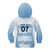 Argentina Rugby Los Pumas Custom Kid Hoodie Traditional Colors - Wonder Print Shop