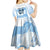 Argentina Rugby Los Pumas Custom Kid Short Sleeve Dress Traditional Colors - Wonder Print Shop
