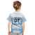 Argentina Rugby Los Pumas Custom Kid T Shirt Traditional Colors - Wonder Print Shop