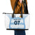 Argentina Rugby Los Pumas Custom Leather Tote Bag Traditional Colors - Wonder Print Shop