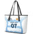 Argentina Rugby Los Pumas Custom Leather Tote Bag Traditional Colors - Wonder Print Shop