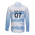 Argentina Rugby Los Pumas Custom Long Sleeve Button Shirt Traditional Colors - Wonder Print Shop