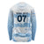 Argentina Rugby Los Pumas Custom Long Sleeve Shirt Traditional Colors - Wonder Print Shop