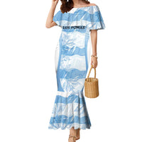 Argentina Rugby Los Pumas Custom Mermaid Dress Traditional Colors - Wonder Print Shop