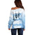 Argentina Rugby Los Pumas Custom Off Shoulder Sweater Traditional Colors - Wonder Print Shop