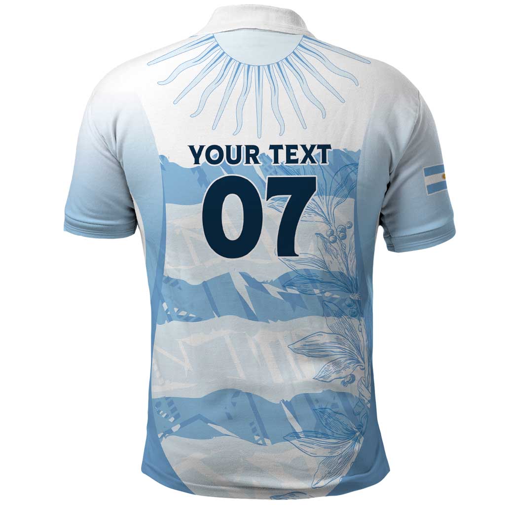 Argentina Rugby Los Pumas Custom Polo Shirt Traditional Colors - Wonder Print Shop