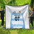 Argentina Rugby Los Pumas Custom Quilt Traditional Colors - Wonder Print Shop