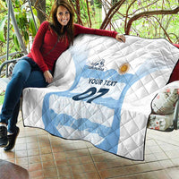 Argentina Rugby Los Pumas Custom Quilt Traditional Colors - Wonder Print Shop