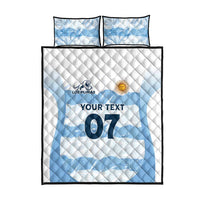 Argentina Rugby Los Pumas Custom Quilt Bed Set Traditional Colors - Wonder Print Shop