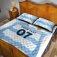Argentina Rugby Los Pumas Custom Quilt Bed Set Traditional Colors - Wonder Print Shop