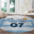 Argentina Rugby Los Pumas Custom Round Carpet Traditional Colors - Wonder Print Shop