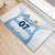 Argentina Rugby Los Pumas Custom Rubber Doormat Traditional Colors - Wonder Print Shop