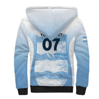 Argentina Rugby Los Pumas Custom Sherpa Hoodie Traditional Colors - Wonder Print Shop