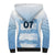 Argentina Rugby Los Pumas Custom Sherpa Hoodie Traditional Colors - Wonder Print Shop