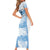 Argentina Rugby Los Pumas Custom Short Sleeve Bodycon Dress Traditional Colors - Wonder Print Shop
