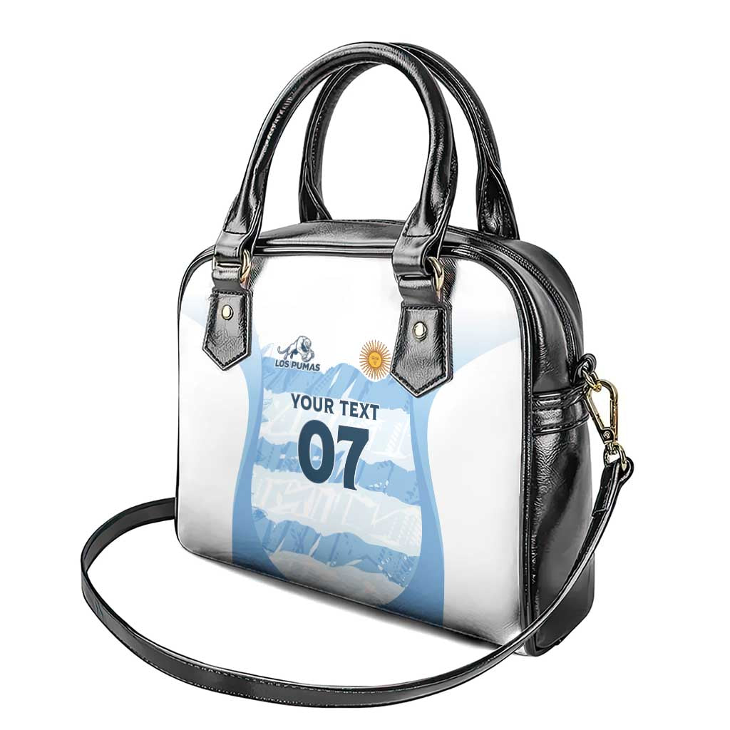 Argentina Rugby Los Pumas Custom Shoulder Handbag Traditional Colors - Wonder Print Shop