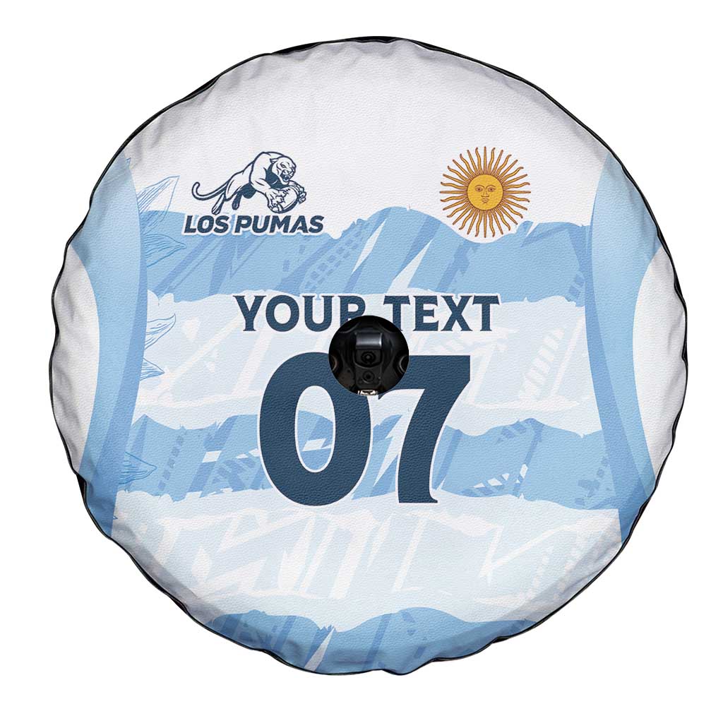 Argentina Rugby Los Pumas Custom Spare Tire Cover Traditional Colors - Wonder Print Shop