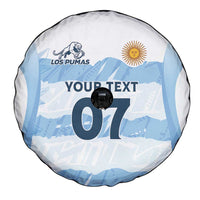 Argentina Rugby Los Pumas Custom Spare Tire Cover Traditional Colors - Wonder Print Shop