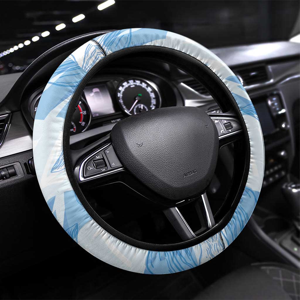Argentina Rugby Los Pumas Steering Wheel Cover Traditional Colors - Wonder Print Shop