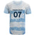 Argentina Rugby Los Pumas Custom T Shirt Traditional Colors - Wonder Print Shop