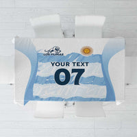 Argentina Rugby Los Pumas Custom Tablecloth Traditional Colors - Wonder Print Shop