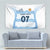 Argentina Rugby Los Pumas Custom Tapestry Traditional Colors - Wonder Print Shop