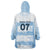 Argentina Rugby Los Pumas Custom Wearable Blanket Hoodie Traditional Colors - Wonder Print Shop