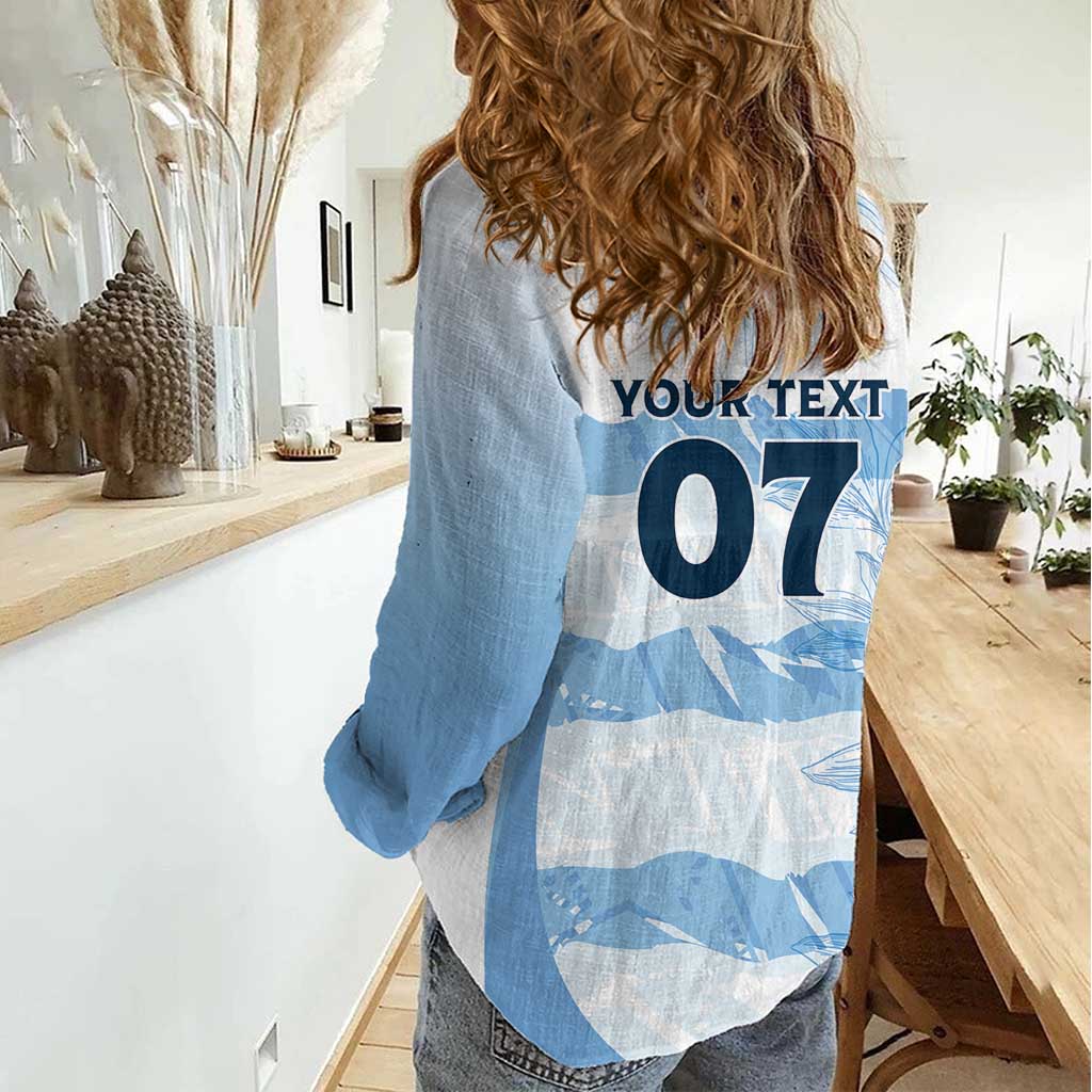 Argentina Rugby Los Pumas Custom Women Casual Shirt Traditional Colors - Wonder Print Shop