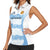 Argentina Rugby Los Pumas Custom Women Sleeveless Polo Shirt Traditional Colors - Wonder Print Shop
