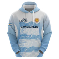 Argentina Rugby Los Pumas Custom Zip Hoodie Traditional Colors - Wonder Print Shop