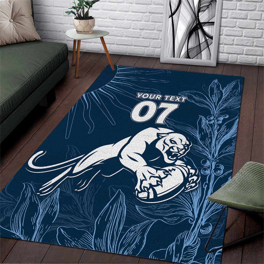 Argentina Rugby Los Pumas Custom Area Rug Laurel Wreath Inspired - Wonder Print Shop