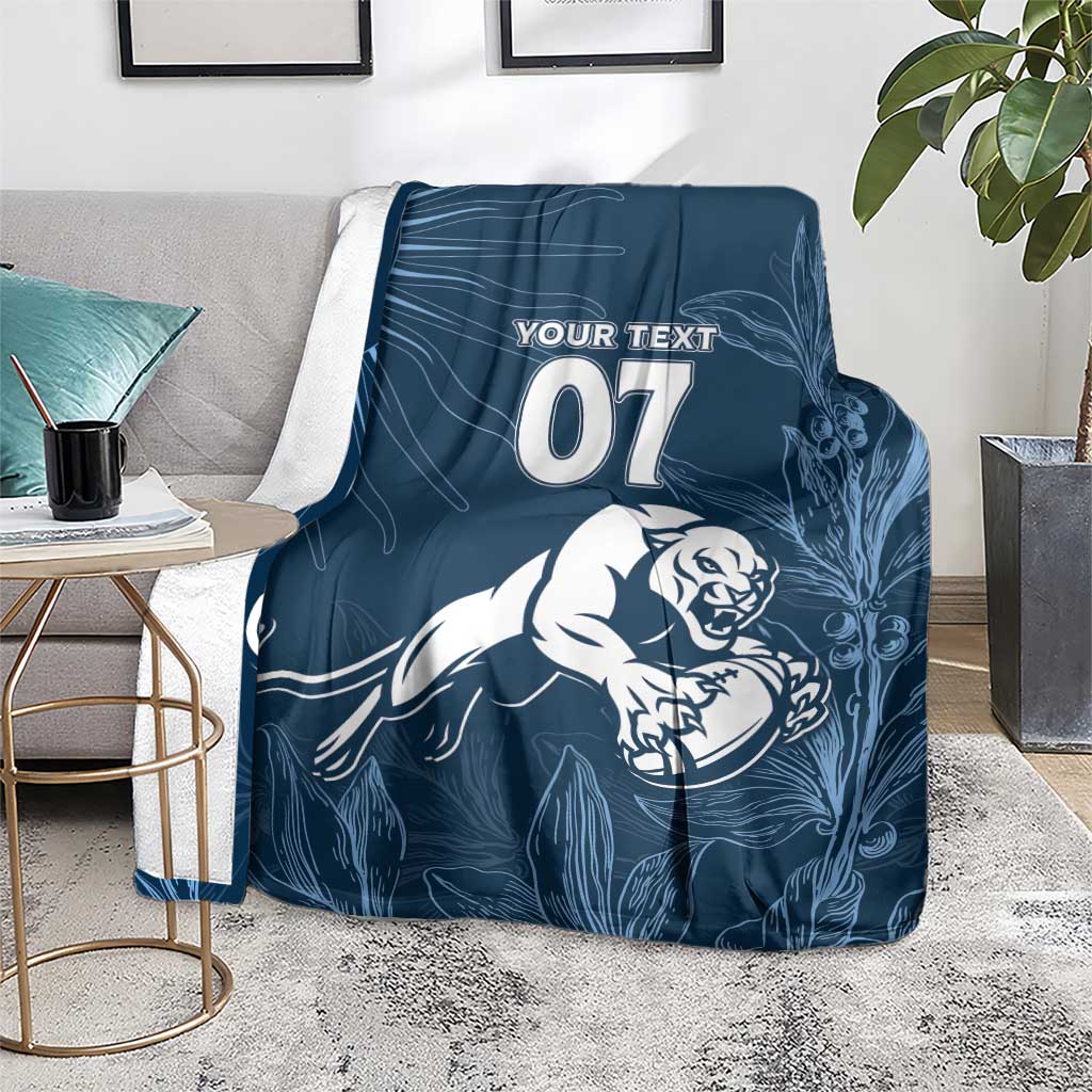 Argentina Rugby Los Pumas Custom Blanket Laurel Wreath Inspired - Wonder Print Shop