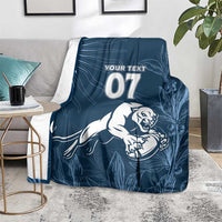 Argentina Rugby Los Pumas Custom Blanket Laurel Wreath Inspired - Wonder Print Shop