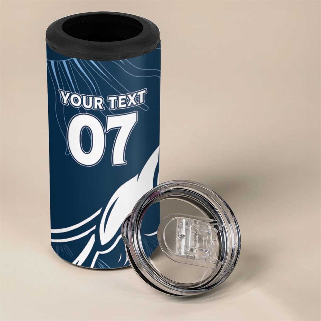 Argentina Rugby Los Pumas Custom 4 in 1 Can Cooler Tumbler Laurel Wreath Inspired - Wonder Print Shop
