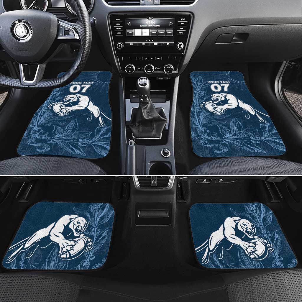 Argentina Rugby Los Pumas Custom Car Mats Laurel Wreath Inspired - Wonder Print Shop