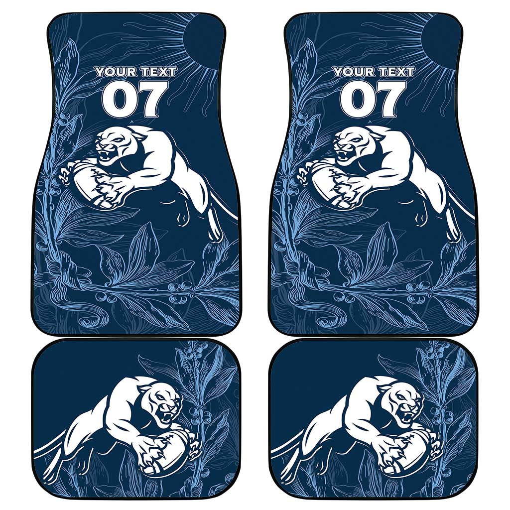 Argentina Rugby Los Pumas Custom Car Mats Laurel Wreath Inspired - Wonder Print Shop