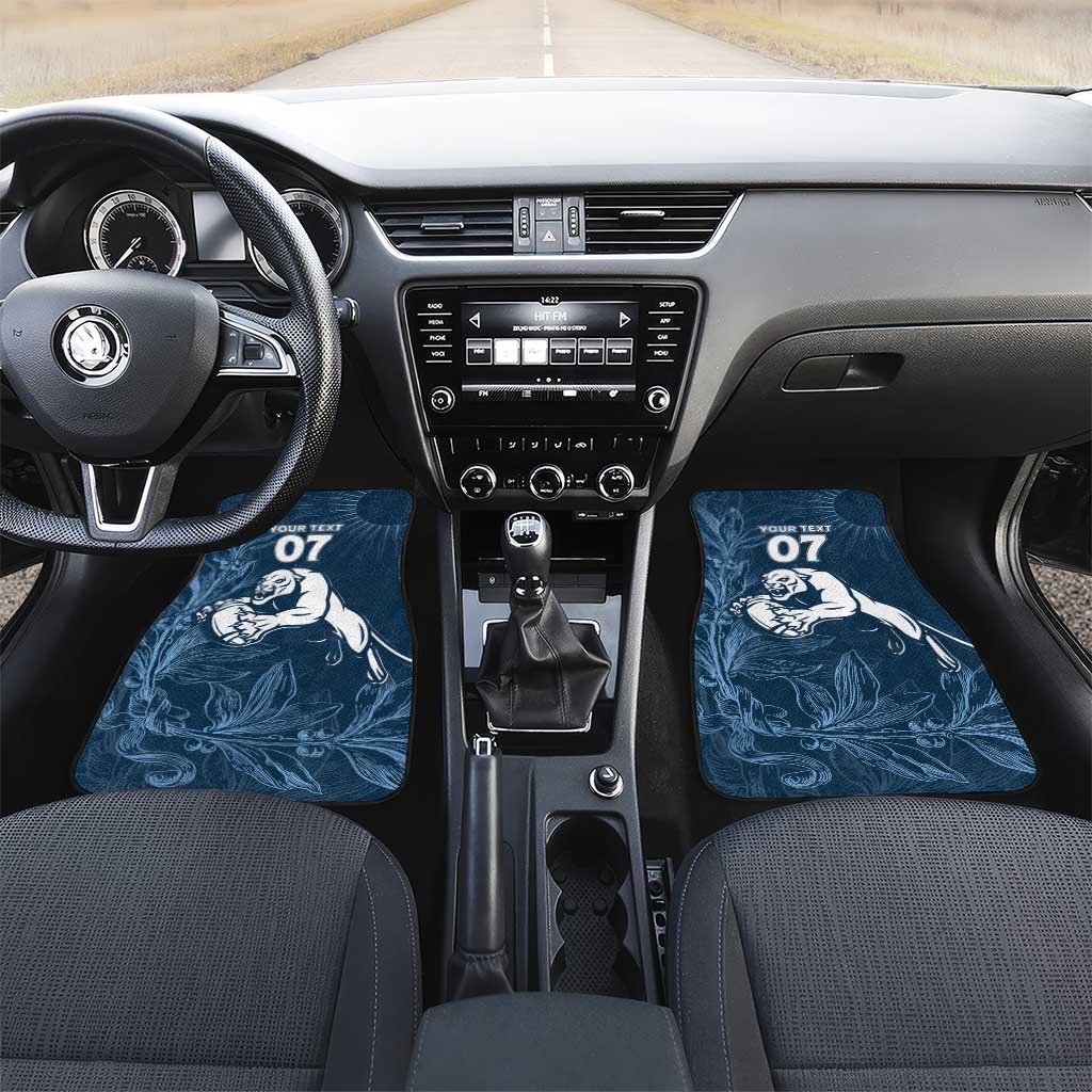 Argentina Rugby Los Pumas Custom Car Mats Laurel Wreath Inspired - Wonder Print Shop