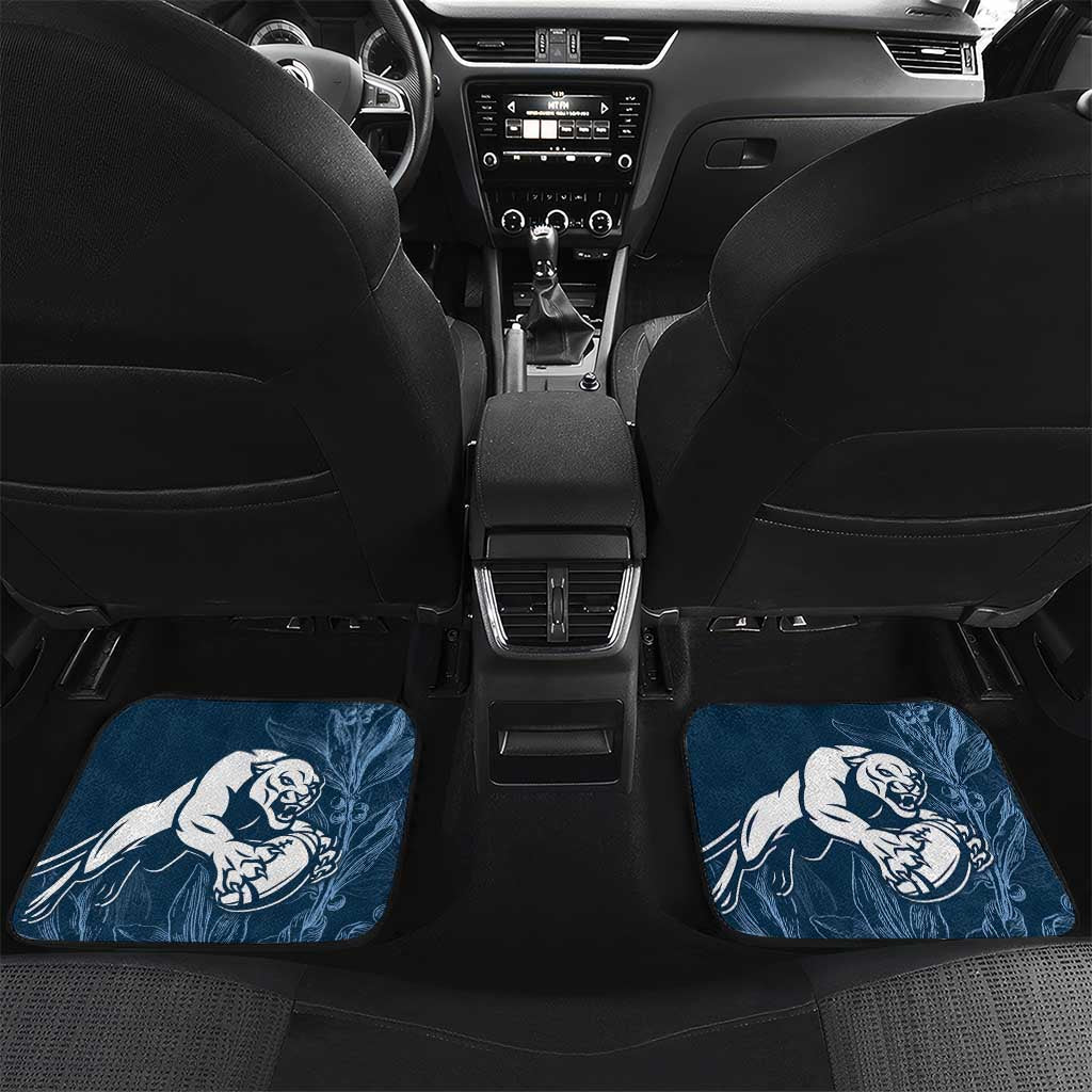 Argentina Rugby Los Pumas Custom Car Mats Laurel Wreath Inspired - Wonder Print Shop