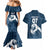 Argentina Rugby Los Pumas Custom Couples Matching Mermaid Dress and Hawaiian Shirt Laurel Wreath Inspired - Wonder Print Shop