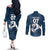 Argentina Rugby Los Pumas Custom Couples Matching Off The Shoulder Long Sleeve Dress and Long Sleeve Button Shirt Laurel Wreath Inspired - Wonder Print Shop