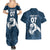 Argentina Rugby Los Pumas Custom Couples Matching Summer Maxi Dress and Hawaiian Shirt Laurel Wreath Inspired - Wonder Print Shop