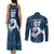 Argentina Rugby Los Pumas Custom Couples Matching Tank Maxi Dress and Long Sleeve Button Shirt Laurel Wreath Inspired - Wonder Print Shop